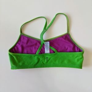 Green ivivva sports bra